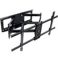 TV Wall Bracket Mount for 42-90 Inch TVs, Long Reach TV Wall Bracket with 765mm Extension, Double Arm Tilts Swivels & Extends TV Mount for Flat & Curved TVs, Load 75kg, VESA 800x400mm by FORGING MOUNT
