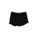 Forever 21 Khaki Shorts: Black Solid Bottoms - Women's Size 29 - Indigo Wash