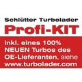 SCHLÜTTER TURBOLADER Lader, Aufladung PROFI KIT - mit orig. MITSUBISHI Turbolader NEUTEIL im AT mit Anbaumaterial für CITROEN Jumper 2.2 HDi 100 120