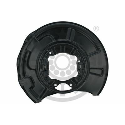 OPTIMAL Spritzblech, Bremsscheibe hinten rechts schwarz für MERCEDES-BENZ 2304201444 A2304201444 A2304200244 BSP-4010R