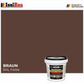 Isolbau - Dachfarbe Sockelfarbe Braun 1,5 kg Fassadenfarbe ral Farbe Nano Polymermembran