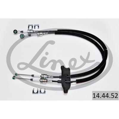LINEX Seilzug, Schaltgetriebe rechts links für PEUGEOT FIAT CITROËN 55231412 1611917180 55243695 14.44.52