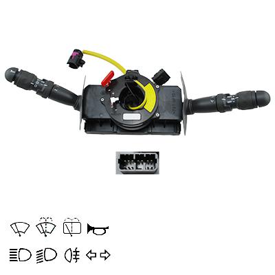 MEAT & DORIA Lenkstockschalter mit Airbag-Wickelfeder für IVECO 69503477 231279