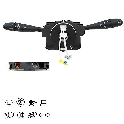 MEAT & DORIA Lenkstockschalter 20-polig für PEUGEOT CITROËN/PEUGEOT CITROËN 00006242TG 6242TG 96658508XT 23484