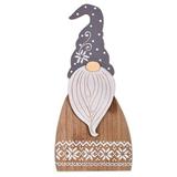 Sunset Vista Designs 415513 - Gnome wood Table Top 17" (15915) Christmas Figurine Decorations