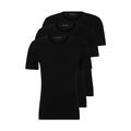 BOSS Herren T-Shirt Rn 3p Co T Shirt, New - Black1, S EU
