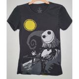 Disney Tops | Disney The Nightmare Before Christmas Black Two Sided Jack & Sally Size Sm - F5 | Color: Black | Size: S