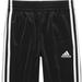Adidas Bottoms | Adidas Girls' Toddler Boys' Tricot Jogger Pant Iconic Black, X-Small (6/7) | Color: Black | Size: 6b