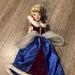 Disney Toys | Disney Cinderella Doll In Winter Dress | Color: Blue | Size: See Photo
