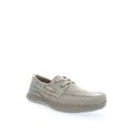 Wide Width Men's Propét® Viasol Lace Men's Boat Shoes by Propet in Tan (Size 10 1/2 W)