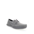 Men's Propét® Viasol Lace Men's Boat Shoes by Propet in Grey (Size 9 M)