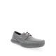 Wide Width Men's Propét® Viasol Lace Men's Boat Shoes by Propet in Grey (Size 11 W)