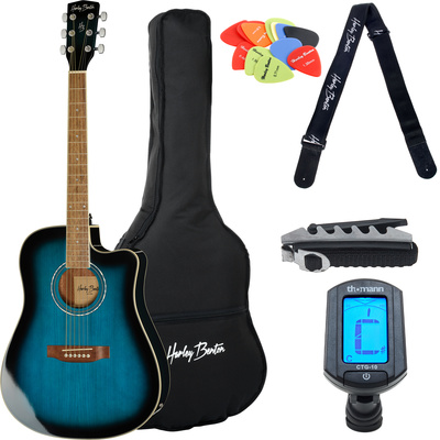 Harley Benton D-120CE TB Bundle