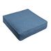 Wade Logan® Indoor/Outdoor Seat Cushion Polyester in Blue | 30 W x 27 D in | Wayfair 67BE5CB6A2BD4C78BDA3772DF2843160