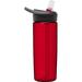 Orchids Aquae Tritan Water Bottle w/ Straw Plastic/Acrylic in Red | 20 oz | Wayfair 02DW7451VNHZ4G81LHYT