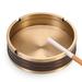 Umber Rea Copper Ashtray in Yellow | 1.06 H x 3.54 W x 3.54 D in | Wayfair 03HQ446AXO49INN8C8