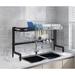 Umber Rea Carbon Steel Dish Rack | 19.68 H x 37.4 W x 10.35 D in | Wayfair 02DQY7454ENOP3RO6FACK