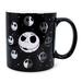 Silver Buffalo Disney The Nightmare Before Christmas Jack Moon Phases Ceramic Mug | 20 Ounces Ceramic in Black/Brown/White | 4.4 H x 6 W in | Wayfair