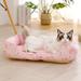 Tucker Murphy Pet™ Dog House Summer Cool House All Seasons All-Purpose Pet Bed Dog Teddy Corgi Summer Cat Bed Cat House in Pink | Wayfair