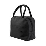 Arlmont & Co. Insulated Picnic Tote Bag in Black/Brown | 6.29 H x 9.06 W x 5.12 D in | Wayfair BA449730FD36419894795ECB3775E467