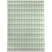 White 36 x 24 x 0.08 in Area Rug - East Urban Home SIMPLE GINGHAM & PLAID GREEN Outdoor Rug By Becky Bailey Polyester | Wayfair