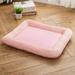 Tucker Murphy Pet™ Byrann Dog & Cat Bolster Suede/Cotton in Pink | 3.5 H x 16.9 W x 130 D in | Wayfair 1FDE7A76D6E8451A8D9D378569DBBD95