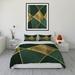 Everly Quinn 3 Piece Duvet Cover Set Microfiber in Green | Twin Duvet Cover + 1 Standard Pillowcase | Wayfair EB334B1AE6CE49339342948A3ED5620C