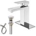 Single Hole Bathroom Faucet With Drain Assembly Single Handle Bathroom Sink Faucets Vanity Basin Modern Tap With Deck Plate