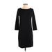 Gap Casual Dress - Shift: Black Print Dresses - Women's Size X-Small