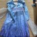 Disney Costumes | Disney Store Elsa Halloween Costume 9/10 | Color: Blue/Silver | Size: 9/ 10