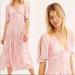 Free People Dresses | Free People Forever Always Midi Dress In Pink Size 6 Nwt | Color: Pink/White | Size: 6