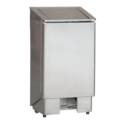 Chefgastro Mülleimer mit Fusspedal 60L BxTxH 370x400x800mm Image
