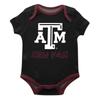 Infant Black Texas A&M Aggies New Fan Bodysuit