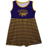 Girls Youth Purple San Francisco State Gators Tank Top Dress