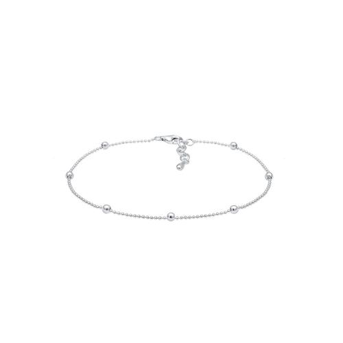 Elli - Basic Kugel Geo Minimal Trend 925 Sterling Silber Ketten 1 ct Damen