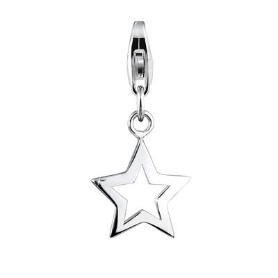 Elli - Stern Astro Star Gestirne 925 Sterling Silber Charms & Kettenanhänger 1 ct Damen