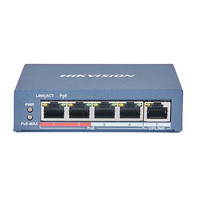 Hikvision DS-3E1105P-EI 4-Port 10/100 Mb/s PoE-Compliant Managed Switch DS-3E1105P-EI