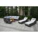 Sol 72 Outdoor™ Charmaine Wicker/Rattan 10 - Person Seating Group w/ Cushions Synthetic Wicker/All - Weather Wicker/Wicker/Rattan | Wayfair