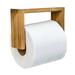 Loon Peak® Cucuta Solid Teak Wall Mount Toilet Paper Holder Wood in Brown | 1.78 H x 5.5 W x 3.75 D in | Wayfair 98C20A78C78D4F959E59374E7A51D99B