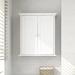 Red Barrel Studio® Bathroom Wall Cabinet, Over The Toilet Space Saver Storage Cabinet, Medicine Cabinet w/ 2 Door & Adjustable Shelves | Wayfair