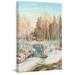 Loon Peak® "Day Dreams In Streams" Print On Wrapped Canvas in White | 36 H x 24 W x 1.5 D in | Wayfair F4A84B67589640B0B8C06E8D4E10469F