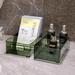 Rebrilliant Khaniya Cosmetic Makeup Organizer Plastic in Green | 2.75 H x 5.9 W x 10.03 D in | Wayfair D4E84A4F9550479B881F165C7DE26CB8