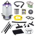 ProTeam GoFit 6 6 quart Backpack Vacuum #107704 with Pest Management Tool Kit #103439