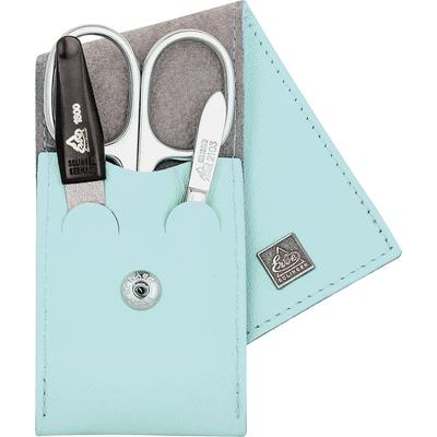 ERBE - Taschen-Etui, 3-tlg. Colour Nägel kürzen Silber