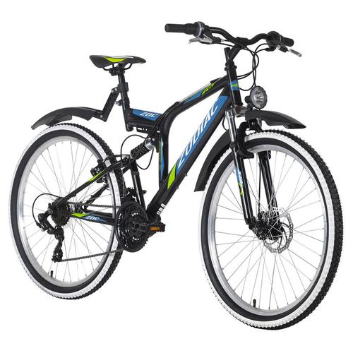 Ks Cycling Mountainbike Atb Fully 26 Zoll Zodiac (Farbe: Schwarz-Grün)