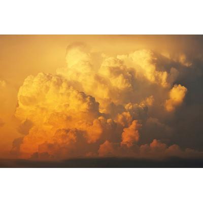 Fototapete PAPERMOON "Wolken", bunt, B:3,00m L:2,23m, Vlies, Tapeten