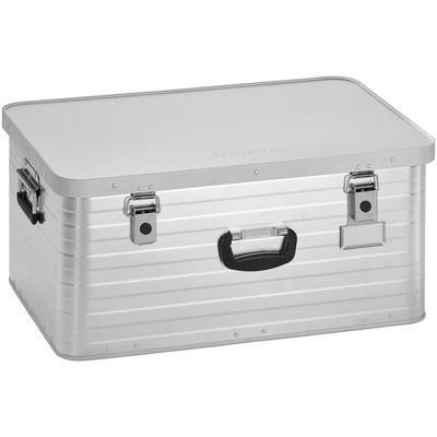 Aufbewahrungsbox ENDERS "Toronto XL", silber (silberfarben), B:69cm H:32cm T:45,5cm, Aluminium, Aufbewahrungsboxen, Alum