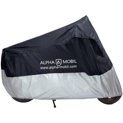 Alpha Motors Faltgarage, Schutzhülle für Mofaroller und Motorroller silberfarben Faltgarage Motorroller-Zubehör Zubehör Schutzbekleidung Mofas