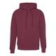 Kapuzensweatshirt FRUIT OF THE LOOM Gr. S (40/42), rot (burgund) Herren Sweatshirts