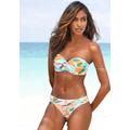 Bügel-Bandeau-Bikini SUNSEEKER Gr. 36, Cup A, gelb (weiß, gelb) Damen Bikini-Sets Ocean Blue Bestseller